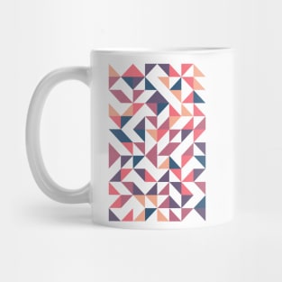 Creative Geometric Colourful Triangle Pattern #3 Mug